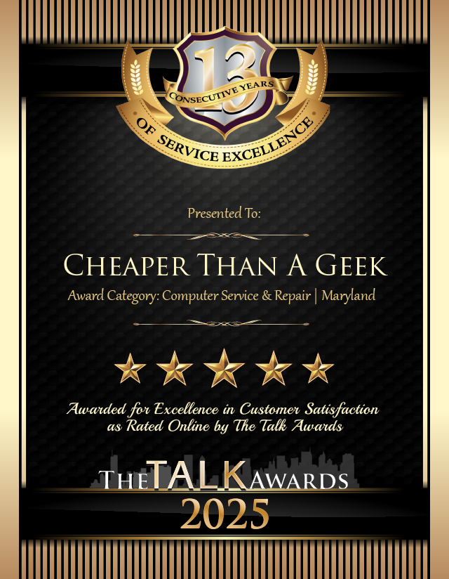 Talk of the Town Award Winner 2025